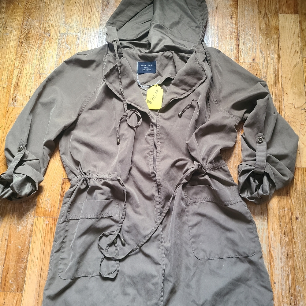 Love Tree Lightweight Open Jacket